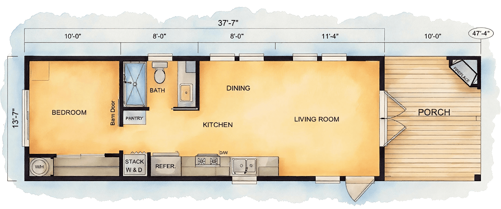 Floorplan for Kit Home