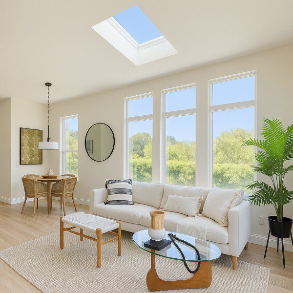 Skylight living room