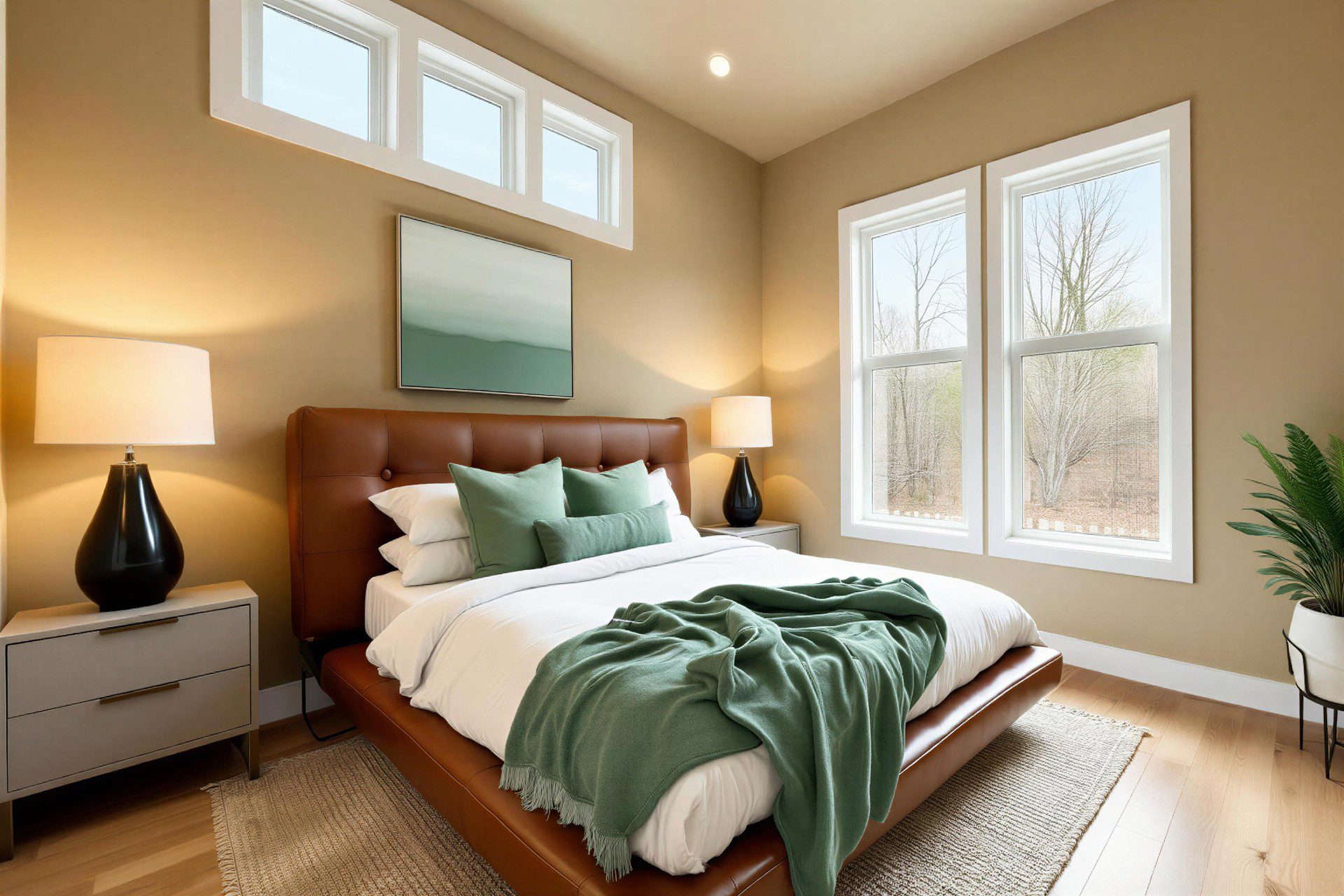 2nd Bedroom in Elegant Brown